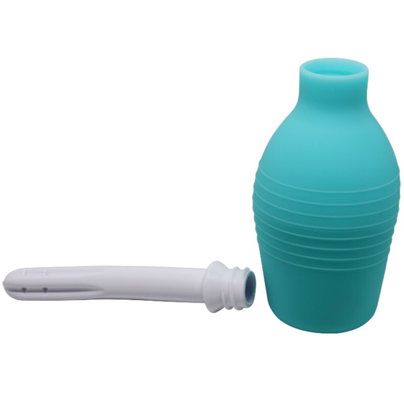 Comprar MR PLAY Pera Anal Ducha De Goma Azul – Diseño Elegante Para Experiencia De Bienestar-Noxtic