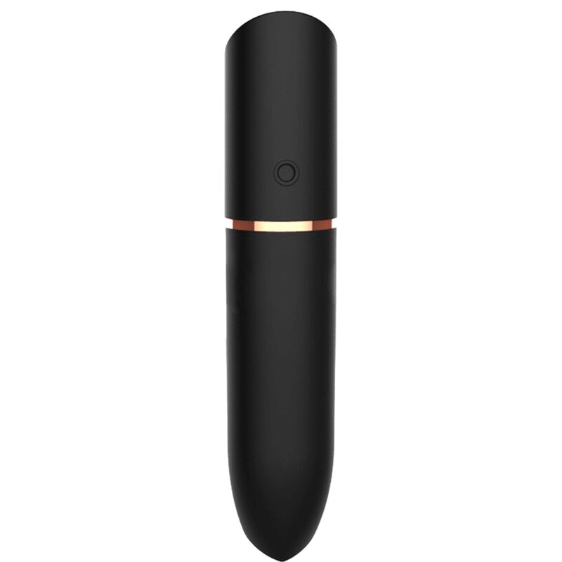 Comprar ADRIEN LASTIC Rocket Bala Recargable Negra – Vibrador Ergonómico Discreto Para Placer Versátil-Noxtic