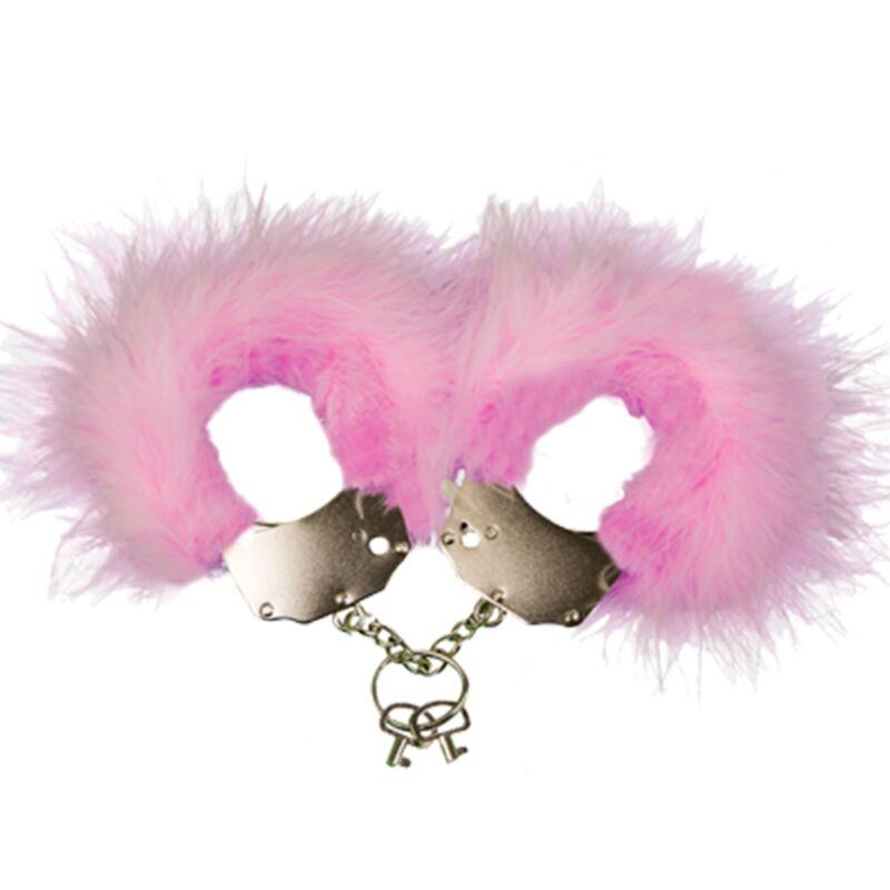 Comprar ADRIN LASTIC Esposas Metal Con Plumitas Rosa – Elegancia Y Libertad Sensorial Para Nuevas Experiencias-Noxtic