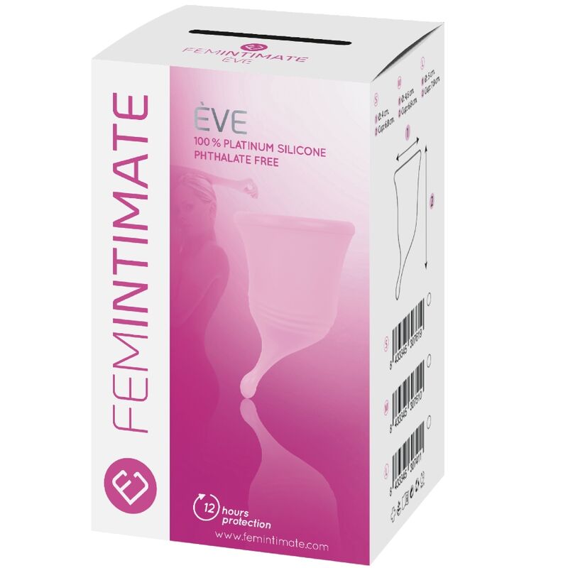 Comprar FEMINTIMATE Copa Menstrual Eve Talla S – Silicona Médica Para Comodidad Prolongada-Noxtic