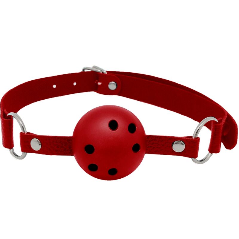 Comprar ALIVE Mordaza Transpirable Roja – Accesorio Elegante Para Comodidad y Estilo-Noxtic