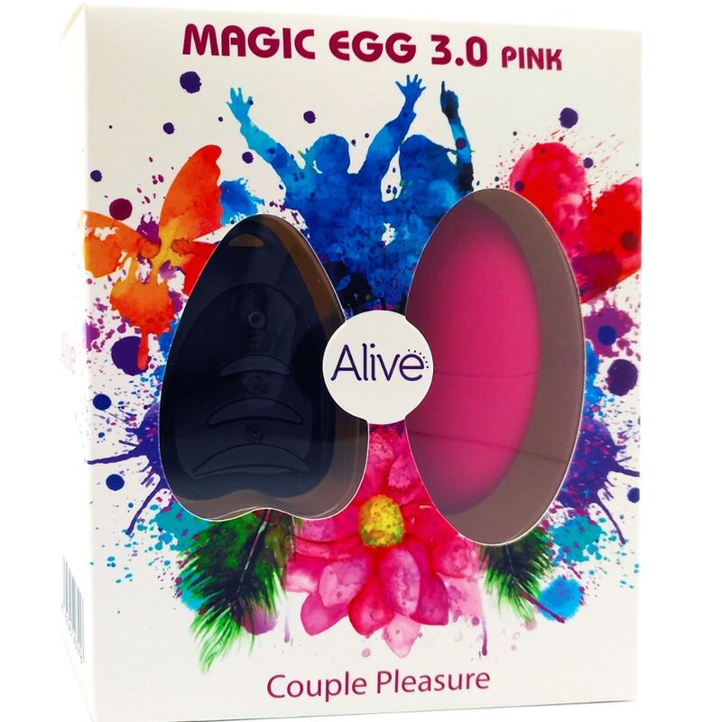 Comprar ALIVE Magic Egg 3.0 Rosa – Huevo Vibrador Con Control Remoto Para Estimulación Personalizada-Noxtic