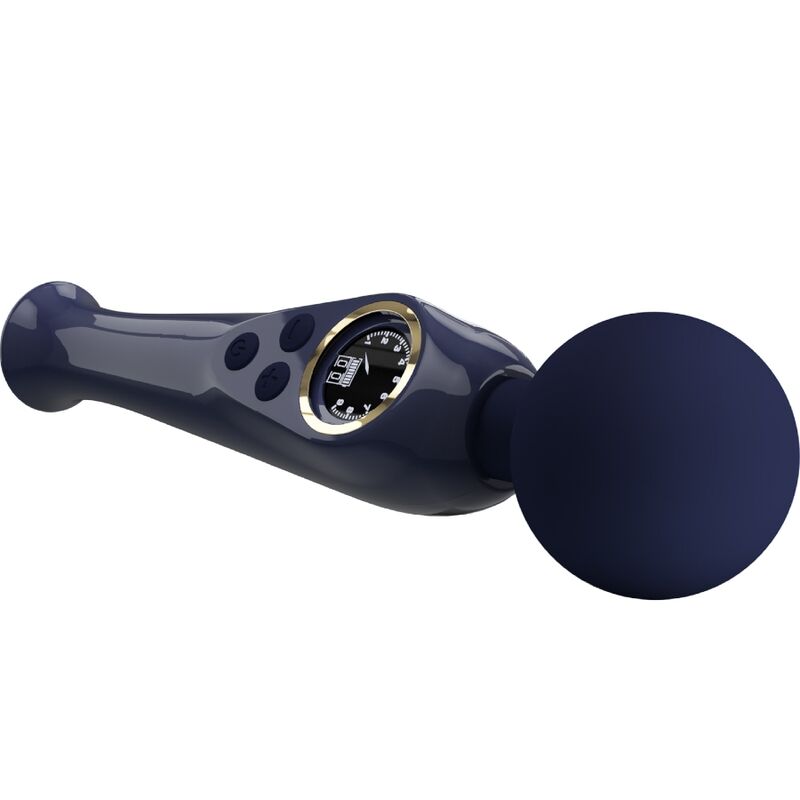 Comprar Pretty Love Skyler Vibrador Wand Azul – Diseño Ergonómico Con 10 Modos De Vibración-Noxtic