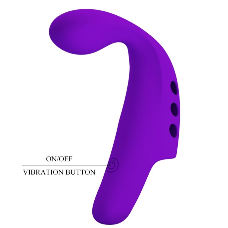 Comprar Pretty Love Gorgon Vibrador De Dedo Recargable Morado – Diseño Compacto Para Placer Personal Elegante-Noxtic