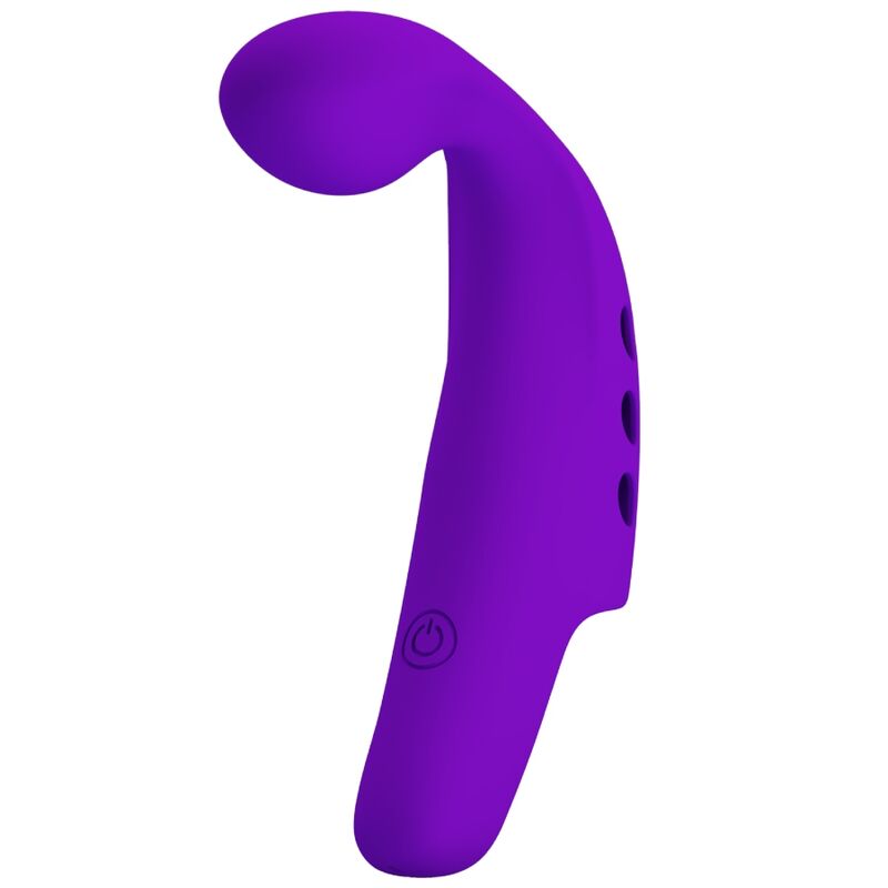 Comprar Pretty Love Gorgon Vibrador De Dedo Recargable Morado – Diseño Compacto Para Placer Personal Elegante-Noxtic