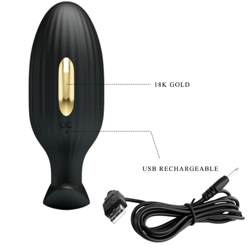 Comprar Pretty Love Jefferson Plug Anal – Plug Controlado Por App Con Diseño Ergonómico-Noxtic