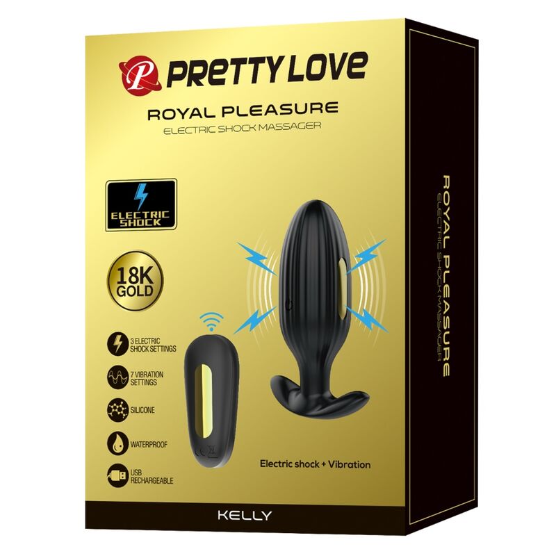 Comprar Pretty Love Kelly Plug Anal – Vibrador Recargable Con Diseño Ergonómico-Noxtic