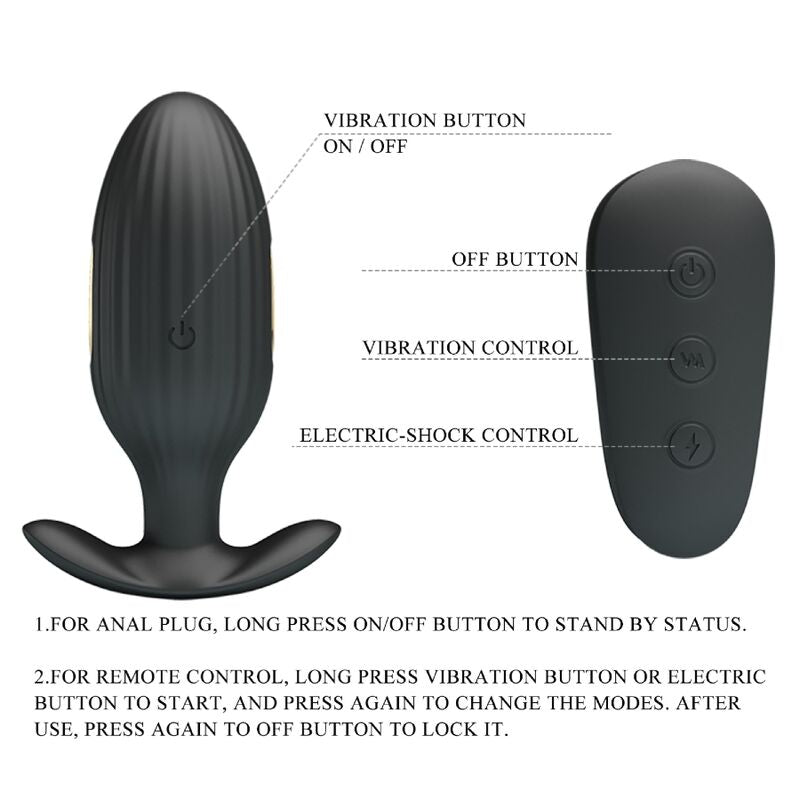 Comprar Pretty Love Kelly Plug Anal – Vibrador Recargable Con Diseño Ergonómico-Noxtic