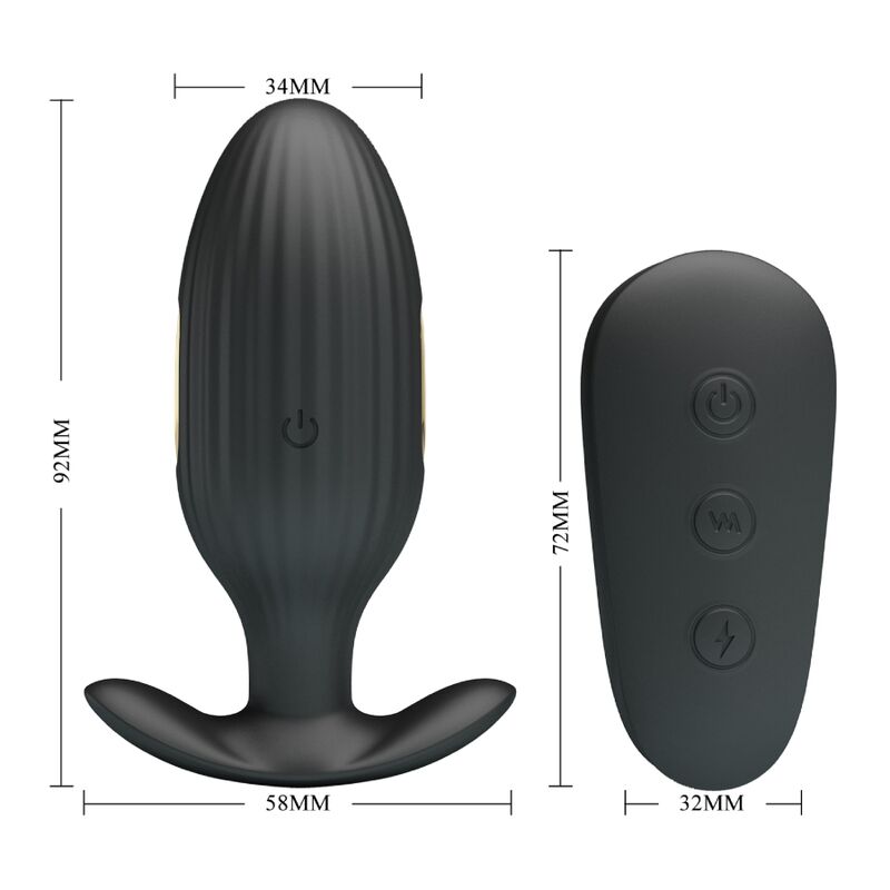Comprar Pretty Love Kelly Plug Anal – Vibrador Recargable Con Diseño Ergonómico-Noxtic