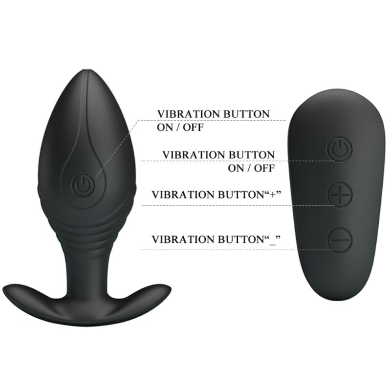 Comprar Pretty Love Regina Plug Anal – Vibrador Recargable Con Diseño Elegante Y Funcional-Noxtic