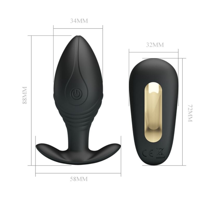Comprar Pretty Love Regina Plug Anal – Vibrador Recargable Con Diseño Elegante Y Funcional-Noxtic