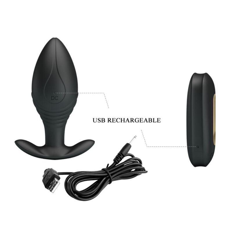 Comprar Pretty Love Regina Plug Anal – Vibrador Recargable Con Diseño Elegante Y Funcional-Noxtic