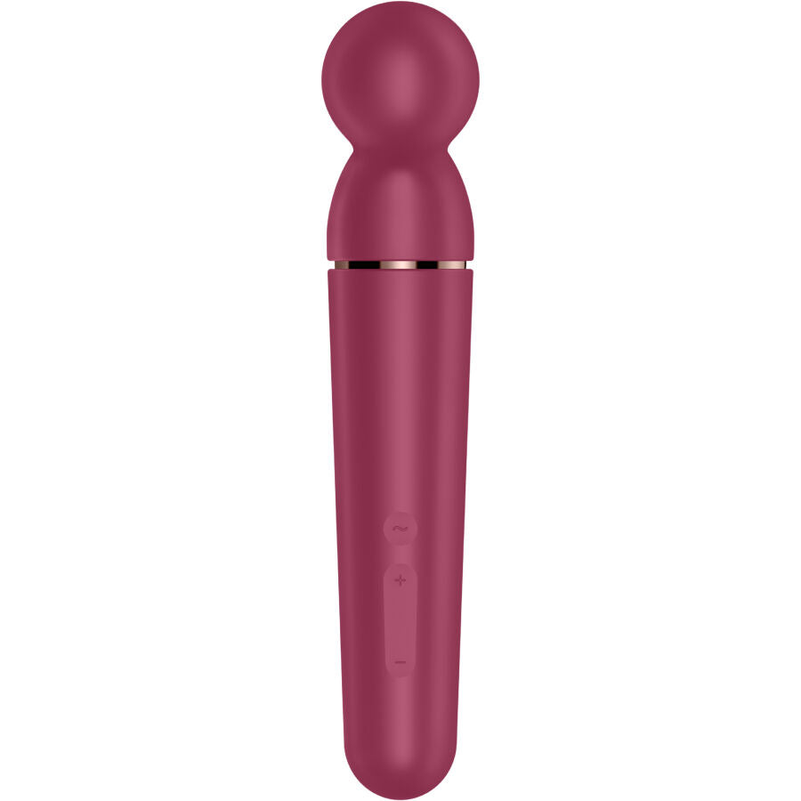 Comprar Satisfyer Planet Wand-er Masajeador Vibrador Berry – Masajeador Ergonómico Con Diseño Elegante-Noxtic