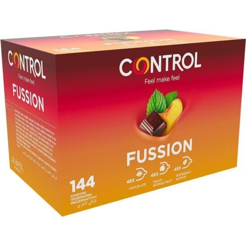 Comprar CONTROL Adapta Fussion Preservativos 144 Unidades – Seguridad Y Placer Con Aromas Afrodisíacos-PRESERVATIVOS-Noxtic