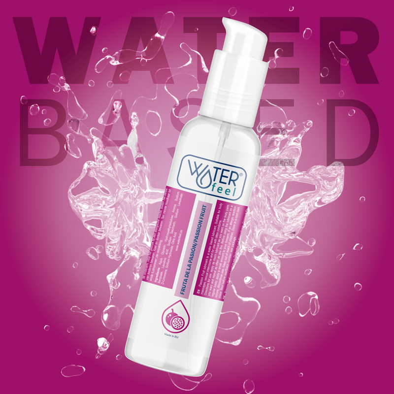 Comprar WATERFEEL Lubricante Base Agua Fruta De La Pasión 175 Ml – Textura Suave Con Sabor Exquisito Para Placer Intenso-Noxtic