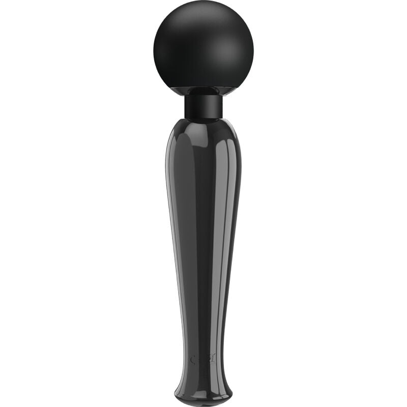 Comprar PRETTY LOVE Skyler Vibrador Wand Negro – Varita Ergonómica Con 10 Modos De Vibración-Noxtic