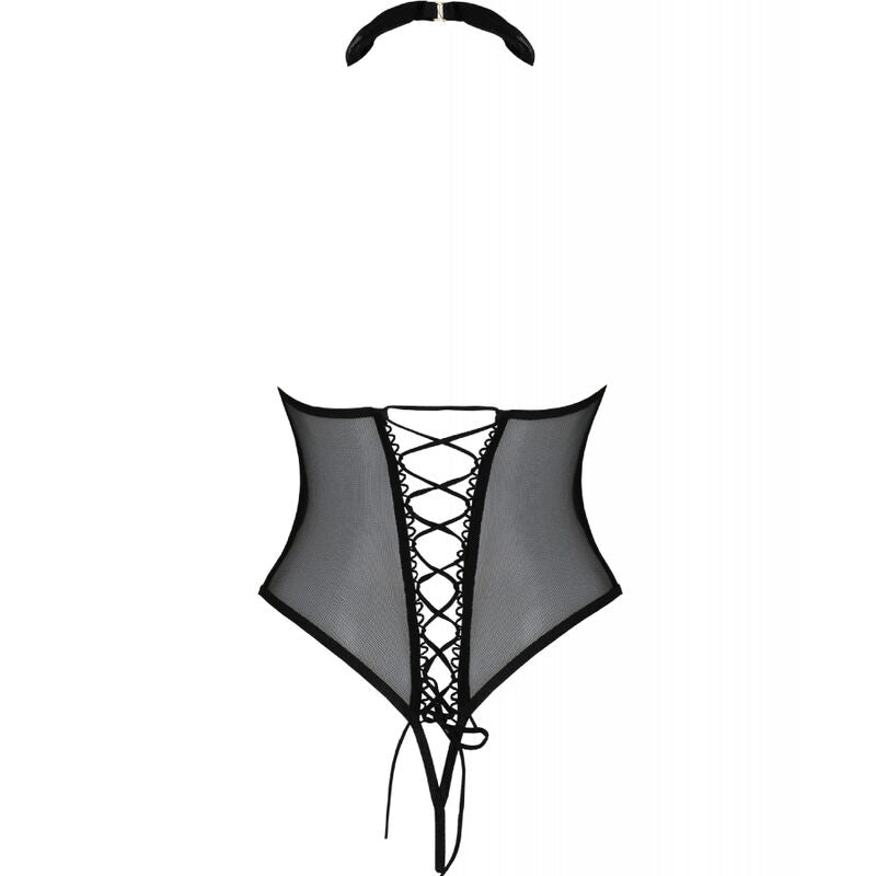 Comprar PASSION Trisha Body Abierto Negro S/M – Diseño Elegante Con Comodidad Superior-Noxtic
