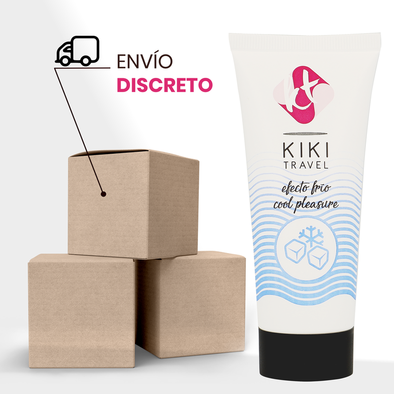 Comprar KIKÍ Travel Gel Deslizador Efecto Frío 50 Ml – Tacto Sedoso Con Sensación Refrescante-Noxtic