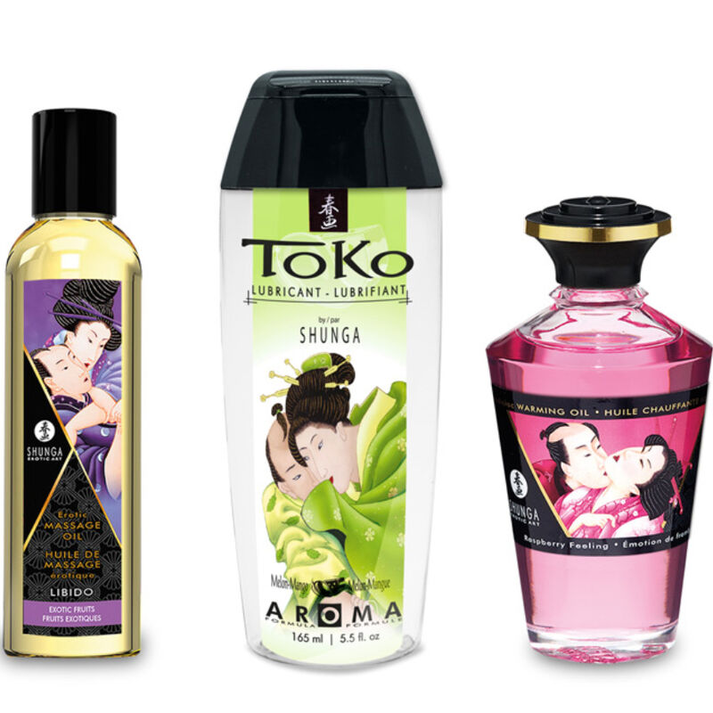 Comprar SHUNGA Kit Fruity Kisses Collection – Experiencia Sensorial Con Sabor Frutal Para Momentos Íntimos-Noxtic