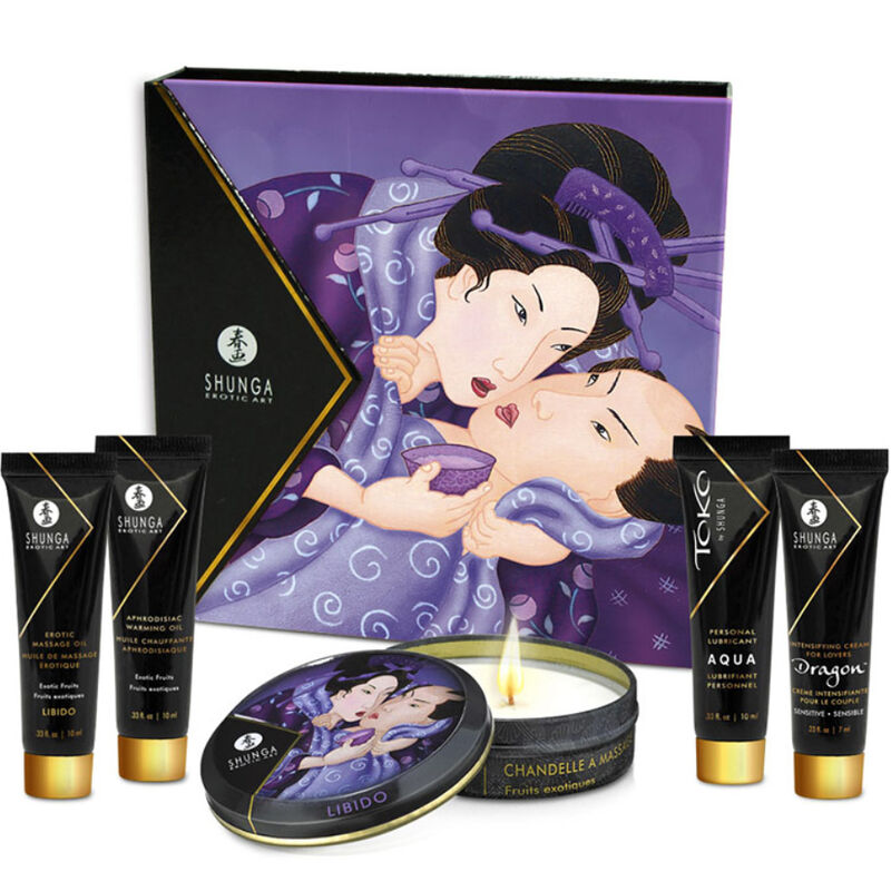 Comprar SHUNGA Secret Geisha Frutas Exóticas – Set Sensual Para Momentos De Placer Y Bienestar-Noxtic