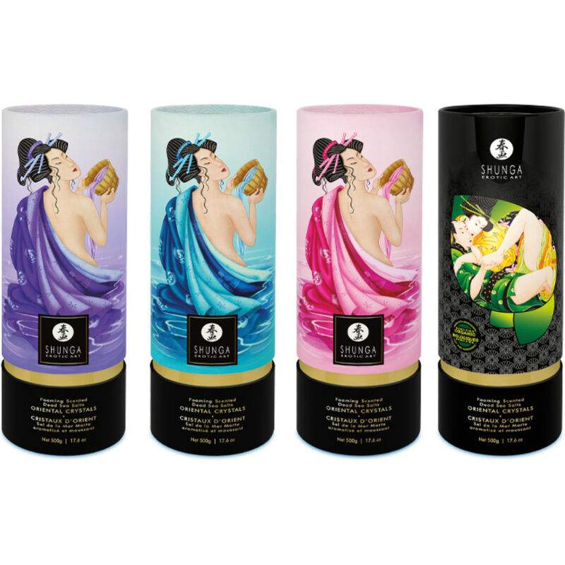 Comprar SHUNGA Sales De Baño Afrodisia – Cristales Aromáticos Para Un Baño Relajante Y Sensorial-Noxtic