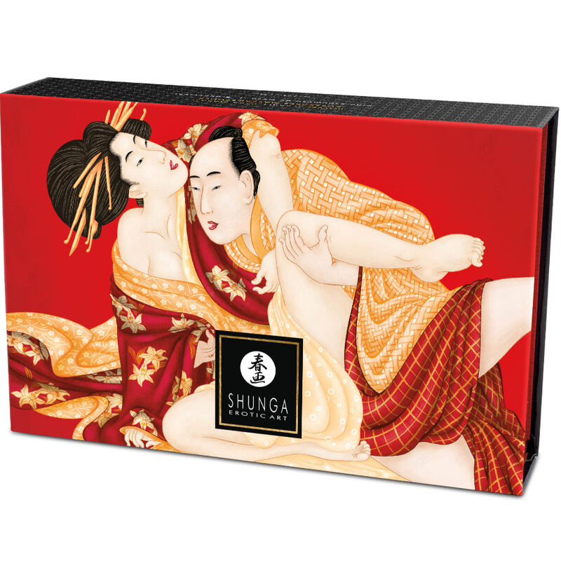 Comprar SHUNGA Kit Polvos De Masaje Comestible Fresa – Experiencia Sensorial Deliciosa Para Momentos Especiales-Noxtic