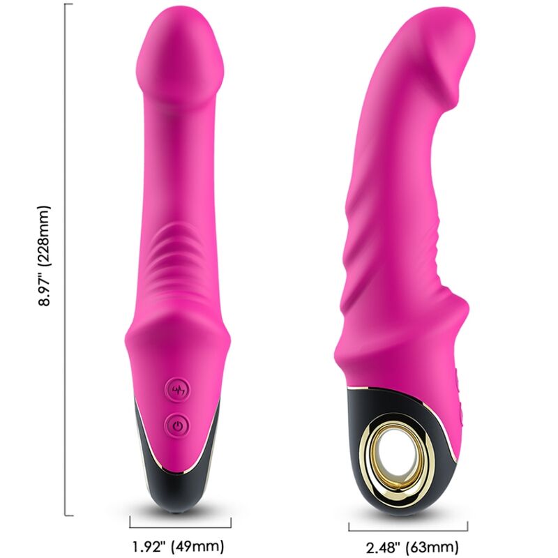 Comprar ARMONY Joyblade Dildo Vibrador Fucsia – Diseño Moderno Con Rotación Para Placer Personalizado-Noxtic