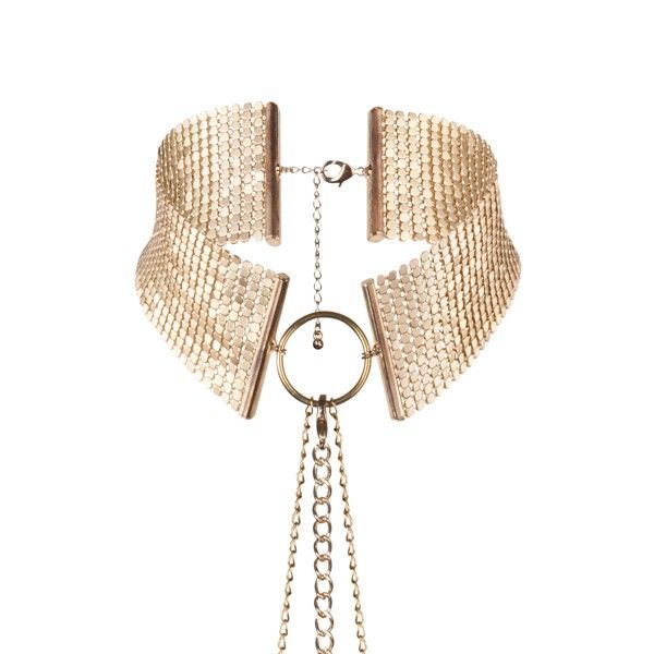 Comprar BIJOUX Désir Métallique Collar Dorado – Accesorio Ajustable Para Estilo Elegante-Noxtic