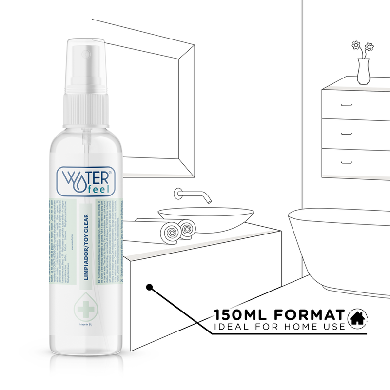 Comprar WATERFEEL Limpiador Juguetes Sterile 150 ML – Spray Desinfectante Para Limpieza Profunda De Juguetes Eróticos-Noxtic