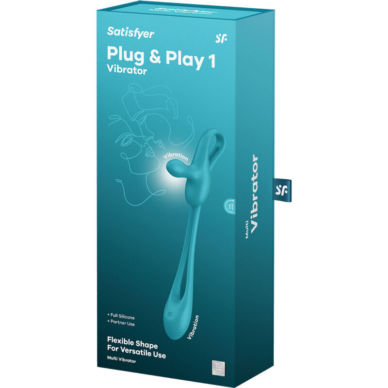 Comprar Satisfyer Plug And Play 1 – Vibrador Flexible Con Diseño Adaptable Para Placer Personalizado-Noxtic
