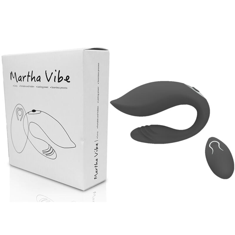 Comprar Armony Vibrador Martha Negro – Control Remoto Con 10 Modos De Vibración Para Parejas-Noxtic