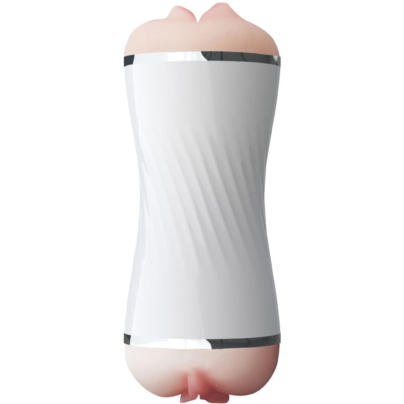 Comprar ARMONY Masturbador Doble Blanco – Diseño Ergonómico Con Sensación Suave y Realista-Noxtic