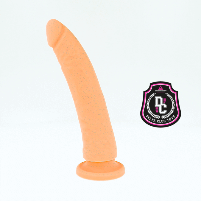 DELTA CLUB - DILDO REALISTA NATURAL SILICONA MEDICA 20 CM -O- 4 CM-DELTACLUB-Noxtic