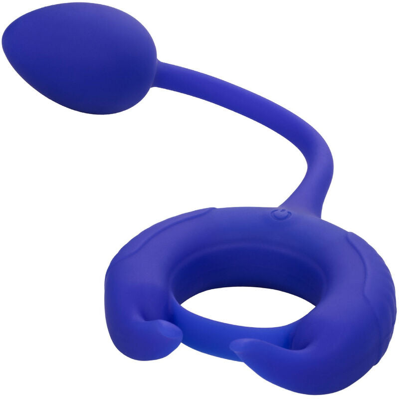 Comprar CALEXOTICS Admiral Anillo Con Peso Azul – Diseño Ergonómico Para Mayor Placer Sensual-Noxtic