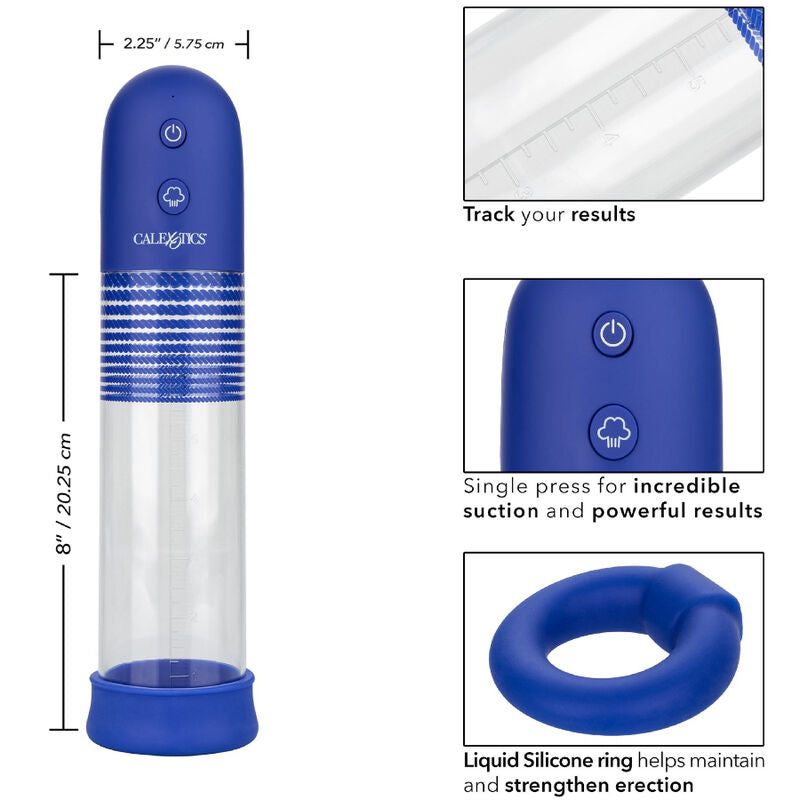 Comprar CALEXOTICS Admiral Kit – Bomba Recargable Con Diseño Automático Para Bienestar Sexual-Noxtic
