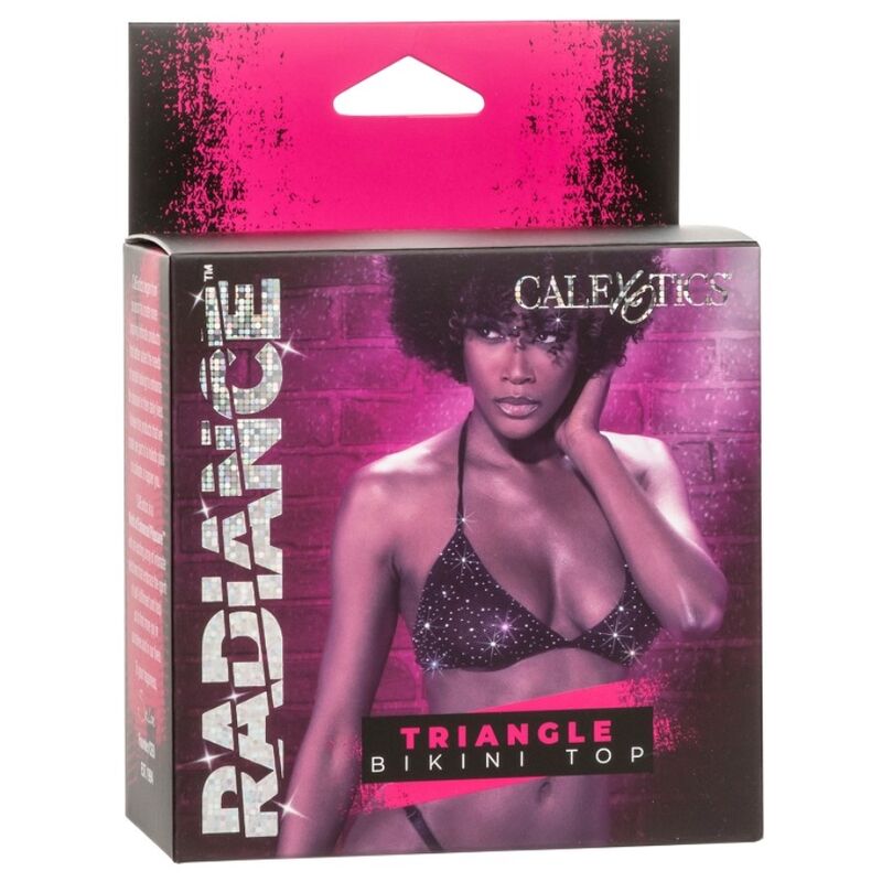 Comprar CALEXOTICS Top De Bikini Triangular Radiance – Diseño Elegante Con Detalles De Pedrería-Noxtic