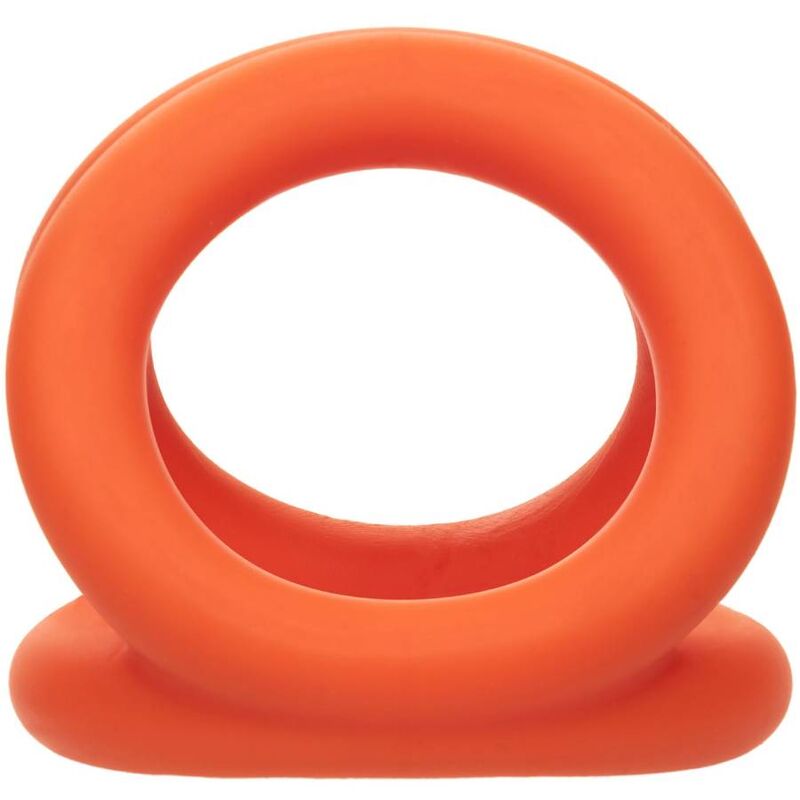 Comprar CALEXOTICS Alpha Triple Anillo Naranja – Diseño Innovador Para Placer Y Comodidad-Noxtic