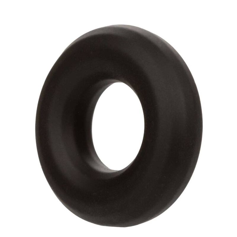 Comprar CALEXOTICS Alpha Anillo Prolong Medio Negro – Mejoramiento Del Placer Con Diseño Elegante-Noxtic