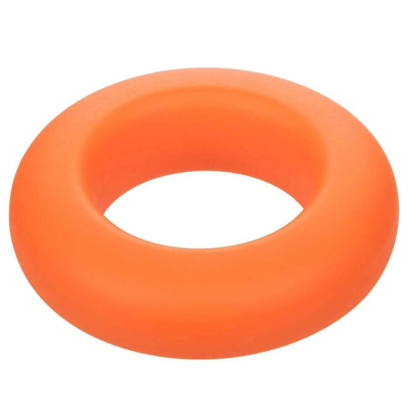Comprar CALEXOTICS Alpha Anillo Prolong Grande Naranja – Diseño Confortable Para Placer Prolongado-Noxtic