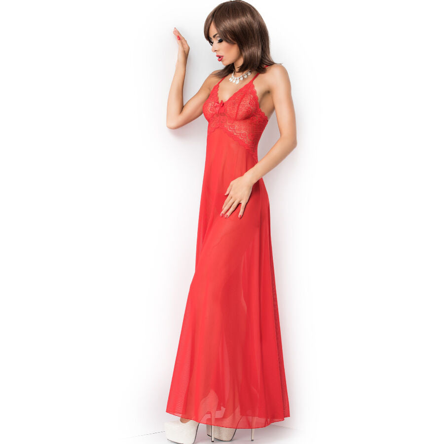 Comprar Chilirose CR 3883 Babydoll Largo Rojo S M – Diseño Elegante Para Confort y Estilo-Noxtic