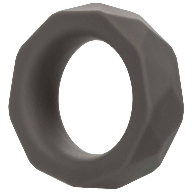 Comprar CALEXOTICS Alpha Anillo Prolong Prismatico Gris – Diseño Elástico Con Silicona Líquida De Alta Calidad-Noxtic