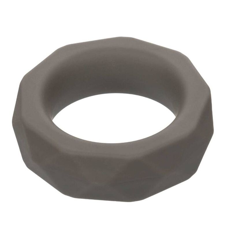Comprar CALEXOTICS Alpha Anillo Prolong Prismatico Gris – Diseño Elástico Con Silicona Líquida De Alta Calidad-Noxtic