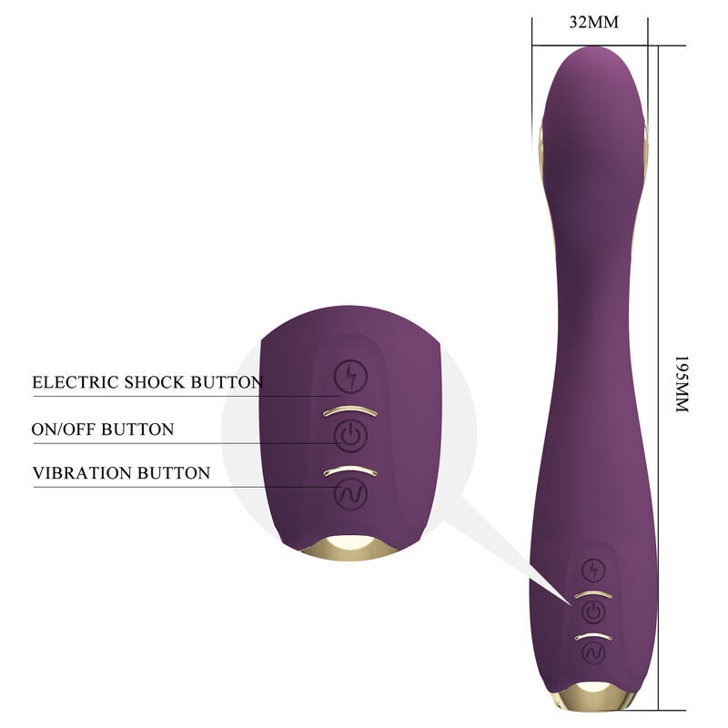 Comprar Pretty Love Hector Vibrador Lila – Control App Para Experiencia Personalizada-Noxtic