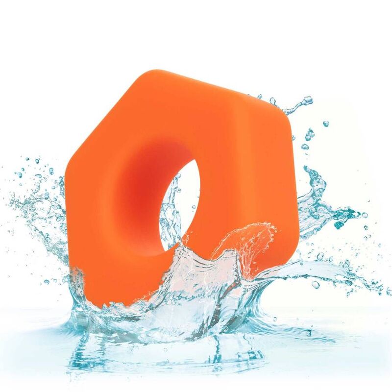 Comprar CALEXOTICS Alpha Anillo Prolong Naranja – Silicona Líquida Para Mayor Comodidad Y Estímulo-Noxtic