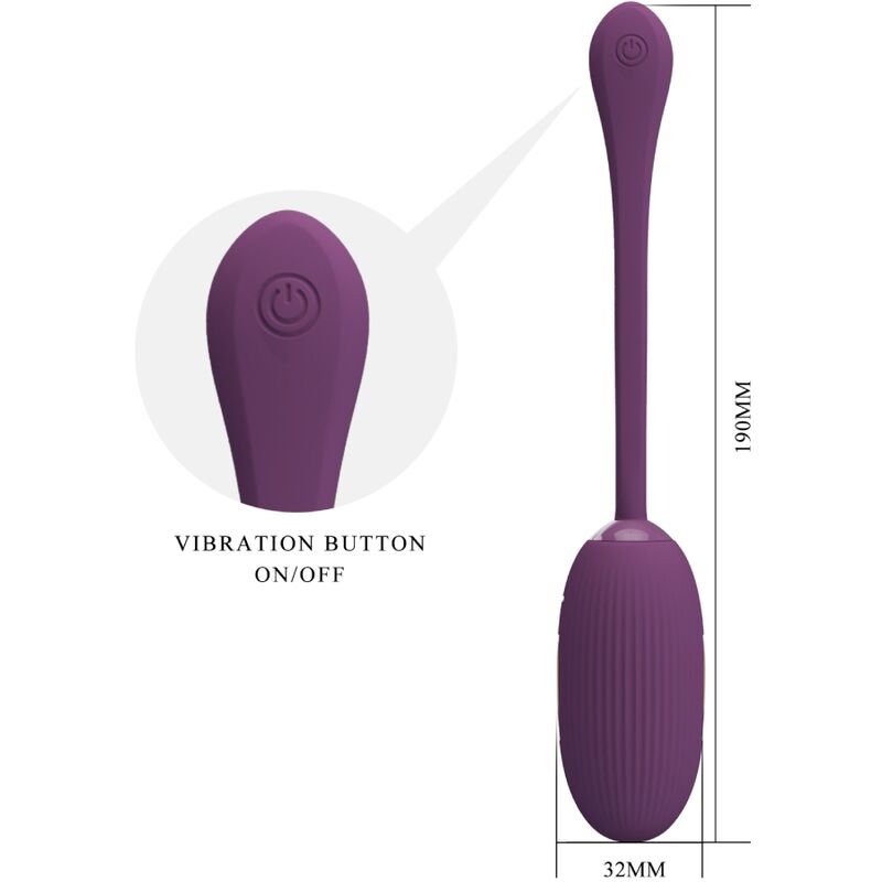 Comprar Pretty Love Doreen Huevo Vibrador Recargable Lila – Diseño Ergonómico Para Placer Versátil-Noxtic