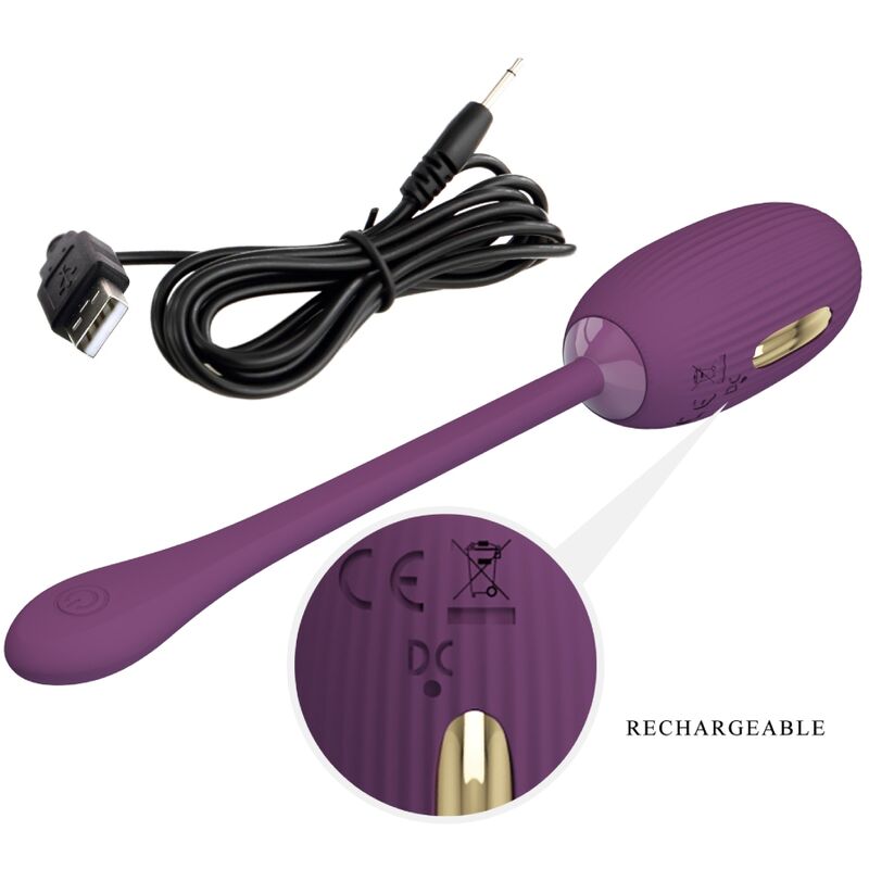 Comprar Pretty Love Doreen Huevo Vibrador Recargable Lila – Diseño Ergonómico Para Placer Versátil-Noxtic