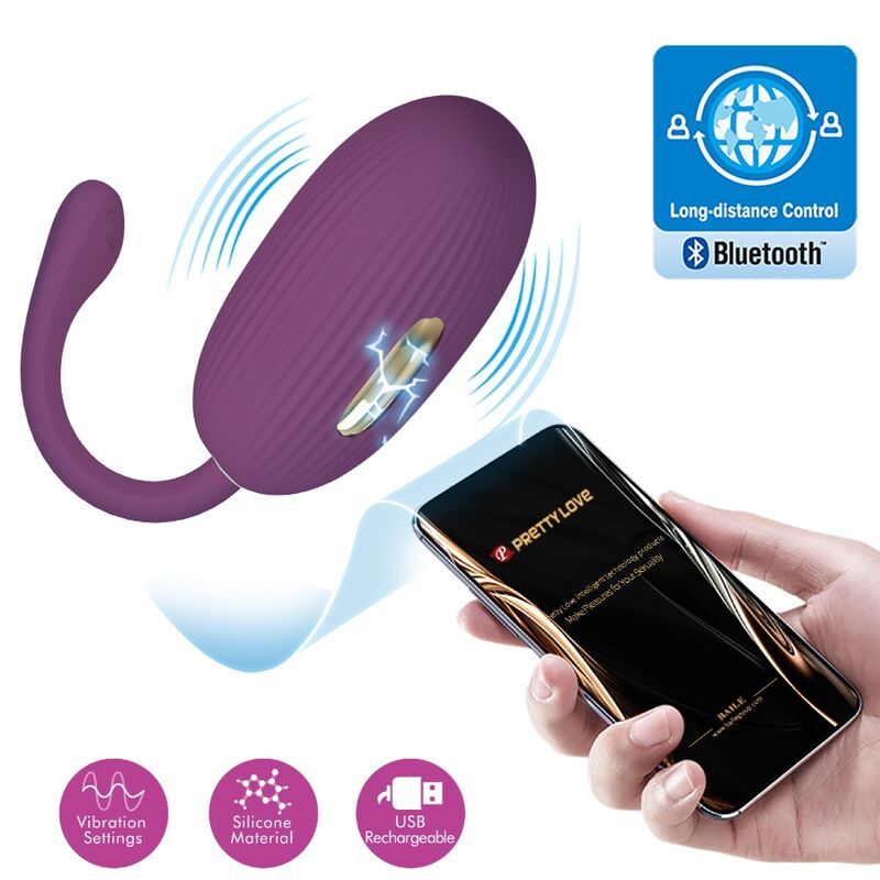 Comprar Pretty Love Doreen Huevo Vibrador Recargable Lila – Diseño Ergonómico Para Placer Versátil-Noxtic