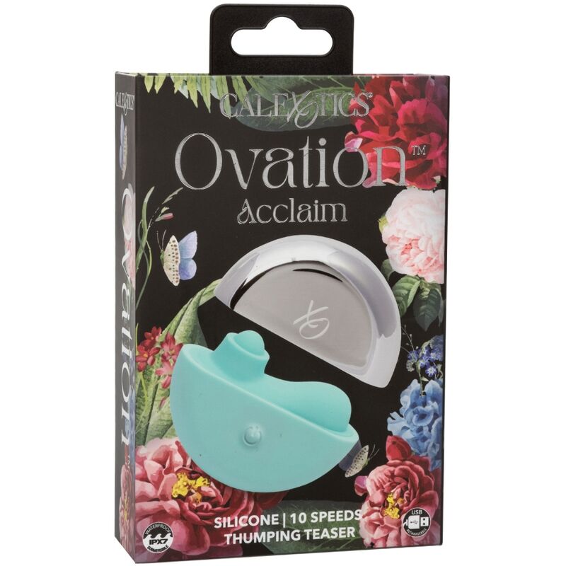 Comprar CALEXOTICS Ovation Acclaim Estimulador Verde Agua – Diseño Ergonómico Para Placer Personalizado-Noxtic