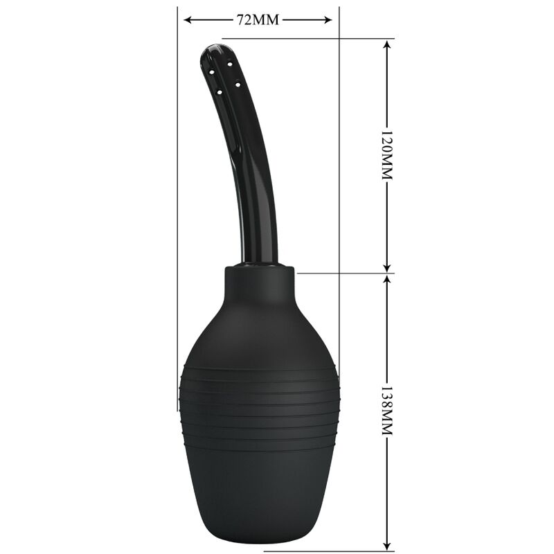 Comprar MR PLAY Ducha Anal BLKC Super Power Negro – Diseño Innovador Para Limpieza Y Comodidad Durante El Juego-Noxtic