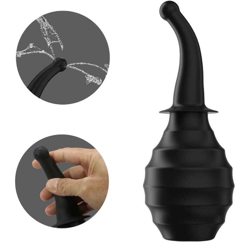Comprar MR PLAY Ducha Anal BLKM6 Super Power Negro – Diseño Innovador Para Placer Confiable-Noxtic